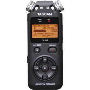 Tascam DR-05 Portable Handheld Digital Audio Recorder