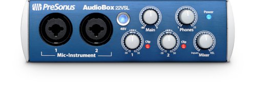 Presonus Audiobox 22VSL Advanced 2 x 2 USB 2.0 Recording System