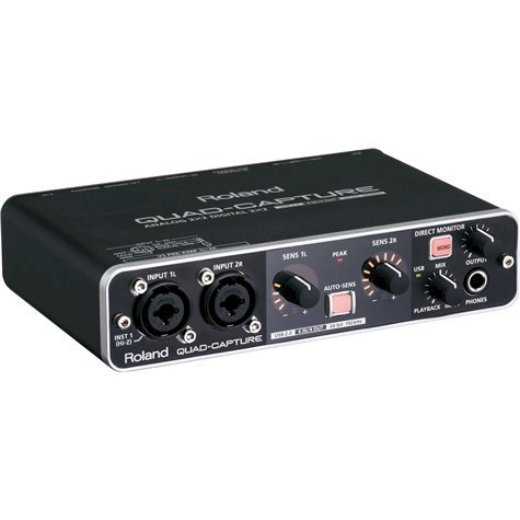 Roland UA-55 Quad Capture USB 2.0 Audio Interface