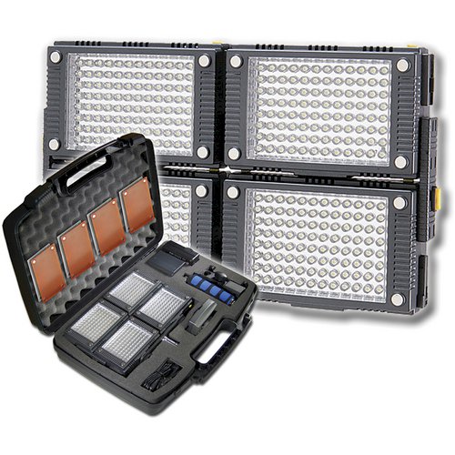 VIDPRO 4 LIGHT Z-96K Pro Video/Photo LED lights Kit
