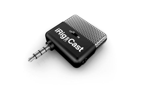 IK Multimedia iRig MIC Cast - Compact Voice Recording Mic for iPhone
