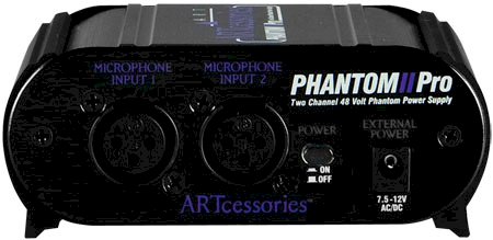 ART Phantom II Pro - Dual Channel Phantom Power Supply