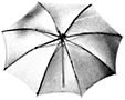Lowel T1-25 Umbrella - Tota-Brella - Silver - 27"