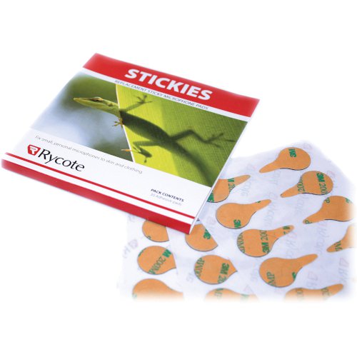 Rycote Stickies Lavalier Adhesive Pads (30-Pack)