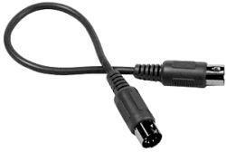 Hosa Midi to Midi (STD) Cable - 5 ft (1.5m) - Black