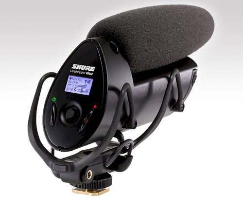 Shure VP83F LensHopper Shotgun Microphone with Integrated Flash Recorder