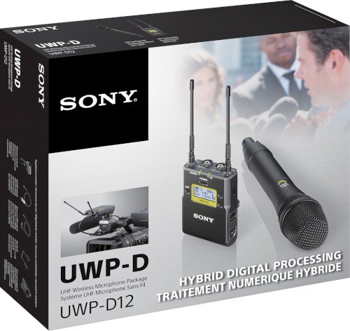 Sony UWP-D12 Wireless Handheld Portable Microphone System (638 - 694Mhz)