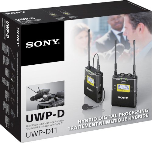 Sony UWP-D11 Wireless Lavalier Microphone System (566-638MHz)