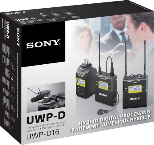 Sony UWP-D16 Wireless ENG Portable Microphone System (566-638MHz)