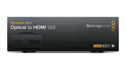Blackmagic Design Teranex Mini Optical to HDMI 12G Converter (Optical Fiber Module Not Included)