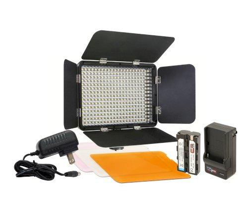 Vidpro LED-330 Professional Photo & Video LED Light Kit