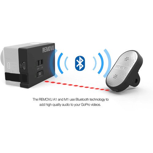 Removu M1+A1 Waterproof Bluetooth Microphone System for GoPro