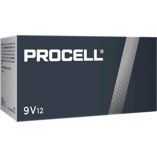 Duracell PC1604 Procell 9V Alkaline Battery (12-Pack)