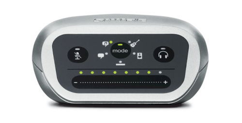 Shure Motiv MVi Digital Audio Interface - Suits Mac, PC or iOS device