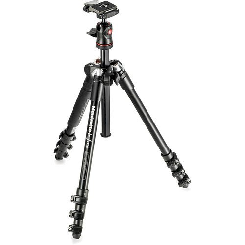 Manfrotto BeFree Compact Travel Aluminum Alloy Tripod System (Black)