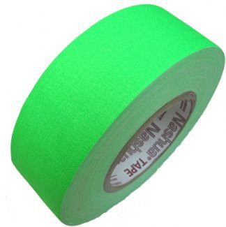Nashua 511 Premium Neon Matte Gaffer Tape (48mm x 45m, Chroma Key Green)