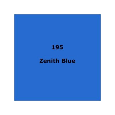 Lee 195 Zenith Blue Sheet 1.2m x 530mm / 48" x 21"