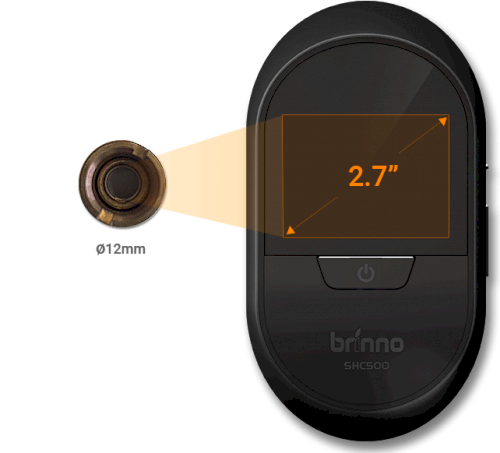 Brinno Digital Peephole Camera (SHC500 12)