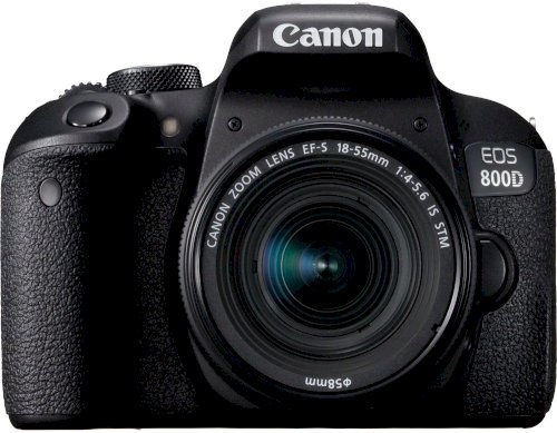 Canon EOS 800D w/EFS 18-55mm f/4.5-5.6 IS ST Lens Digital SLR Camera