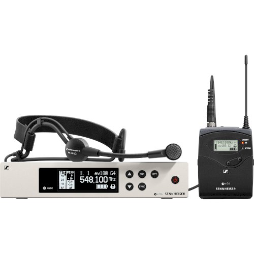 Sennheiser EW 100 G4-ME3-B (626 - 668 MHz) Headset Wireless Mic System