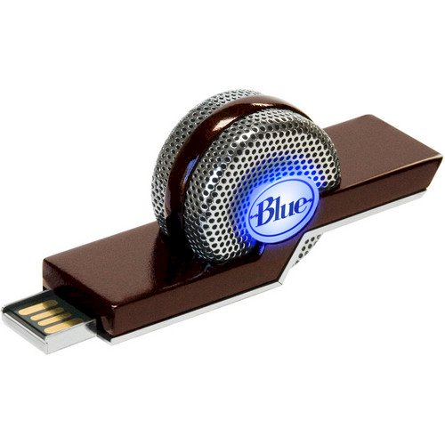 Blue Tiki Compact USB Microphone - Silver