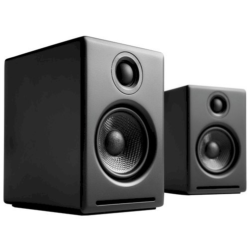 Audioengine 2+ Powered Desktop Speakers - Satin Black (Pair)