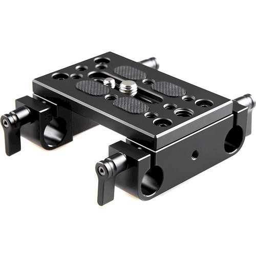 SmallRig 1775 Mounting Plate with Dual 15mm Rod Clamps