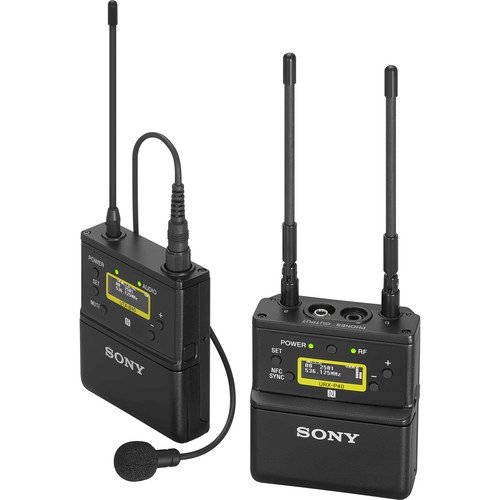 Sony UWP-D21 Camera-Mount Wireless Omni Lavalier Microphone System (566 to 638 MHz)