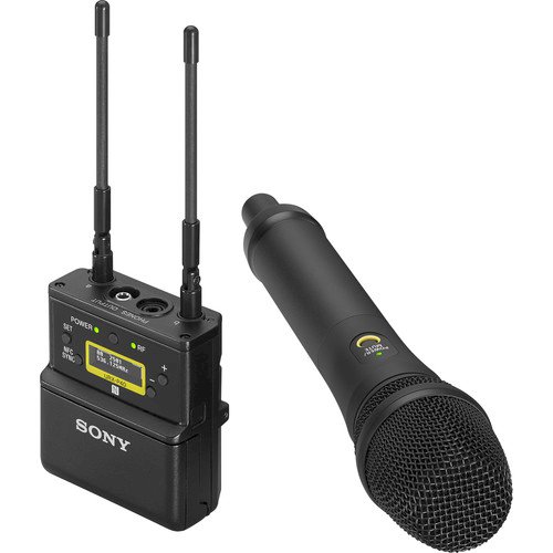 Sony UWP-D22 Camera-Mount Wireless Cardioid Handheld Microphone System (566 to 638 MHz)