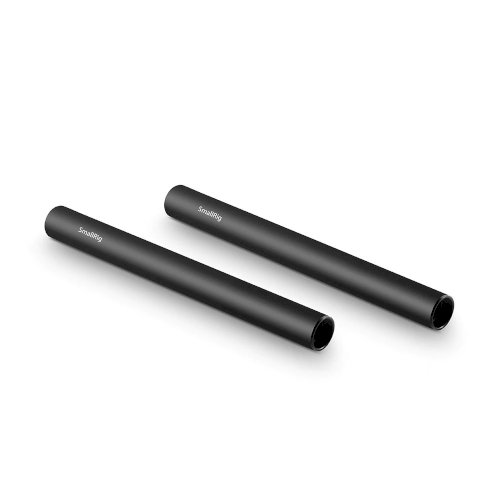 SmallRig 1050 15mm Aluminium Rod (Pair, Black, 6")