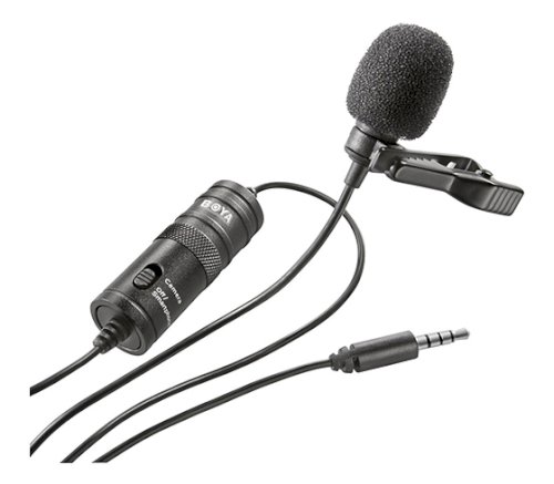 BOYA BY-M1 Omni Directional Lavalier Microphone for Cameras and Smartphones