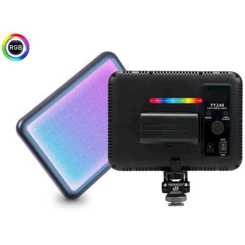 DigitalFoto YY240 RGB LED Panel Video Light