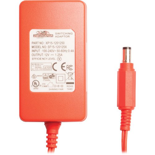 DECIMATOR Power Supply Pack +12V DC with Plastic Lock Collar