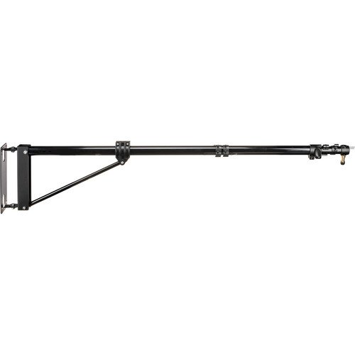 Manfrotto 098B Wall Mounting Boom Arm (Black) - 1.2m to 2.1m