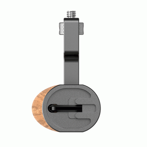 SmallRig 2913 Wooden Mini Side Handle (1/4"-20 Screws)