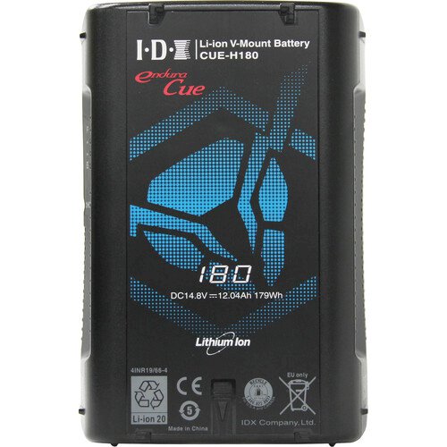 IDX CUE-H180 179Wh Compact Li-Ion V-Mount Battery