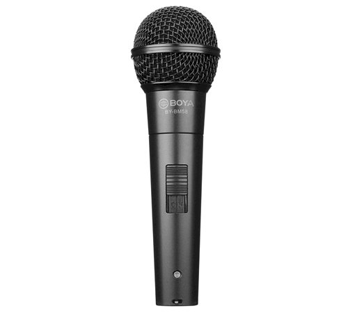 BOYA BY-BM58 Cardioid Dynamic Handheld Vocal Microphone