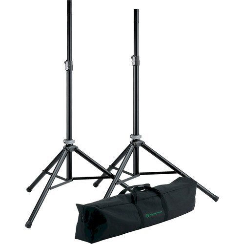 K&M 21449 Speaker Stand Kit with Carry Bag