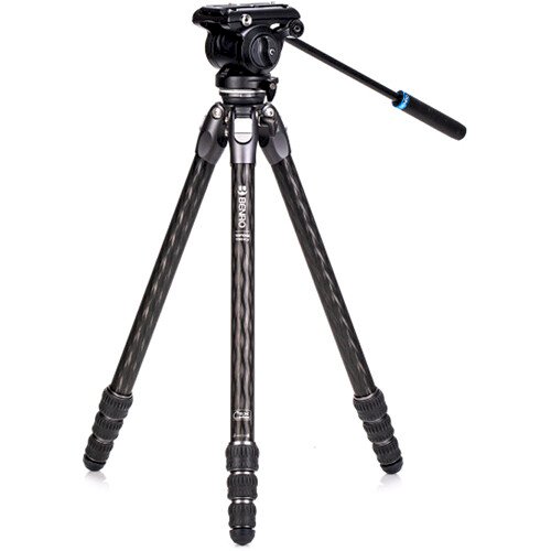 Benro Tortoise Carbon Fibre 2 Series Tripod System with S4Pro Video Head