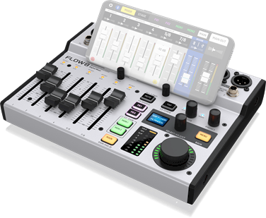 Behringer Flow-8 8 Channel Digital USB Mixer with Bluetooth