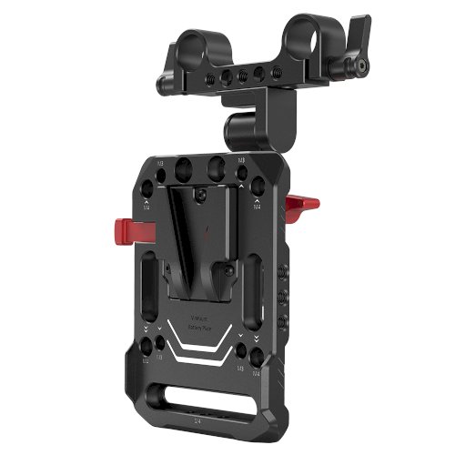 SmallRig 2991 V-Mount Battery Plate with 15mm Rod Clamp & Adjustable Arm
