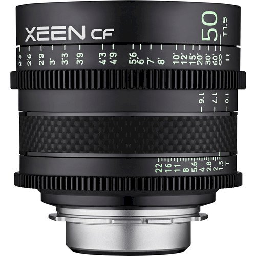 XEEN CF 50mm T1.5 Canon EF Full Frame Cinema Lens