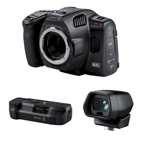 Blackmagic Design Pocket Cinema Camera 6K Pro (Body Only) - I Want It All Bundle!