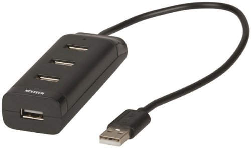 General Brand USB 3.0 4 Port Mini Hub Black