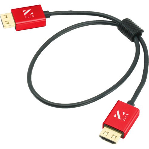 ZILR 8Kp60 Hyper Thin Ultra High-Speed HDMI Cable with Ethernet (1m)
