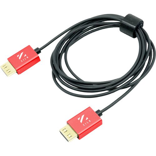 ZILR 8Kp60 Hyper Thin Ultra High-Speed HDMI Cable with Ethernet (2m)
