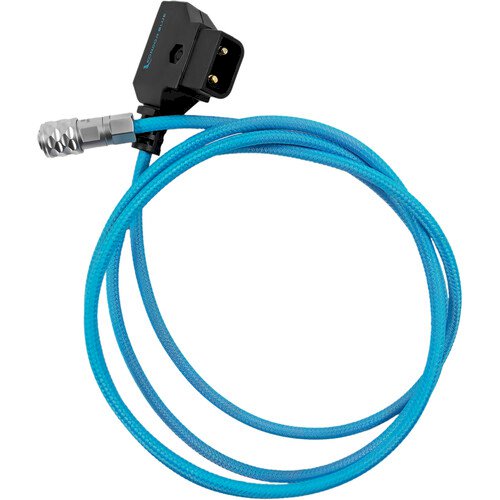 Kondor Blue D-Tap to 2-Pin Power Cable for BMPCC 6K/4K (Blue, 48")