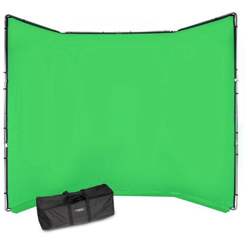 Manfrotto Green Chroma Key FX Portable Background Kit (3.9 x 2.8m)