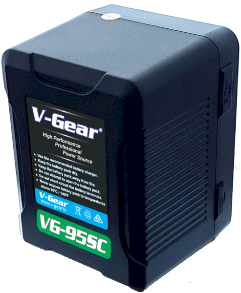 V-Gear VG-95SC Hi-Performance Compact V-Lock Battery