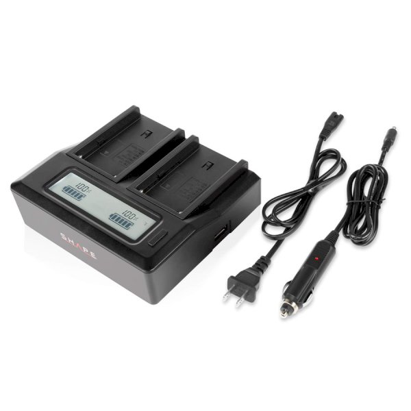 Shape BPUCH BPuch BP-U Battery Charger With Dual LCD Display